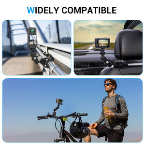 Support de <span class=keywords><strong>fixation</strong></span> rapide pour caméras d'action (GoPro, DJI, Insta360) sur <span class=keywords><strong>guidon</strong></span> de vélo ou moto - Product Image 3
