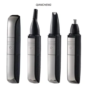 Portable Multi -Functional Waterproof5 Rechargeable Nose &Ear Trimmer/ Linear Trimmer 3 In 1 Hair Trimmer Set