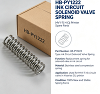 Ressort de solénoïde de circuit d'encre HB-PY1222 (MV1-7) Pièces de rechange pour imprimante H Cij