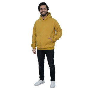 Sweat-shirts en coton vintage unisexes pour hommes et adolescents, pull à capuche surdimensionné avec poche, sweat-shirt décontracté d'hiver - Product Image 1