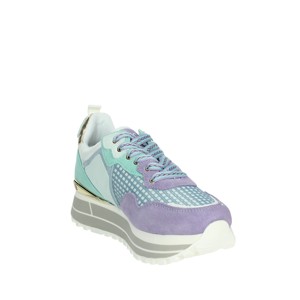 Maxi Wonder 01 Sneakers basse scarpe da passeggio imbottite bianche/argento morbide caratteristiche antiscivolo traspiranti per l'estate autunno inverno - Product Image 5