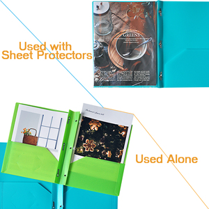 2023 giá rẻ Nhà cung cấp Hai/Twin <span class=keywords><strong>Pocket</strong></span> thư mục số lượng lớn với 3 kim loại prong ốc vít và kinh doanh khe cắm thẻ - Product Image 3