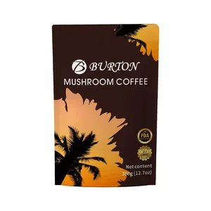 Caffè naturale nutriente di <span class=keywords><strong>buon</strong></span> gusto all'ingrosso organico puro Instant Blend caffè basso MOQ in polvere BURTON funghi caffè - Product Image 6
