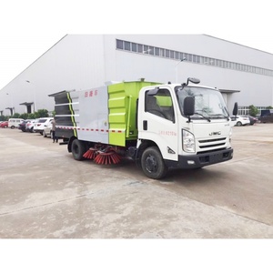 Camión barredor de calles de alta presión y vacío JMC de 4000L, camión de succión para limpieza de calles urbanas y pistas de aeropuertos - Product Image 1
