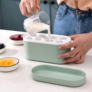 Moule à glaces maison, fabricant de bâtonnets glacés, en PP, compatible lave-vaisselle, pour enfants, 8 cavités, utilisation manuelle - Product Image 1