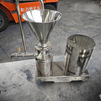 Broyeur colloïdal commercial en acier inoxydable pour pâtes de noix, arachides et sésame, machine à fabriquer la pâte d'arachide et de sésame