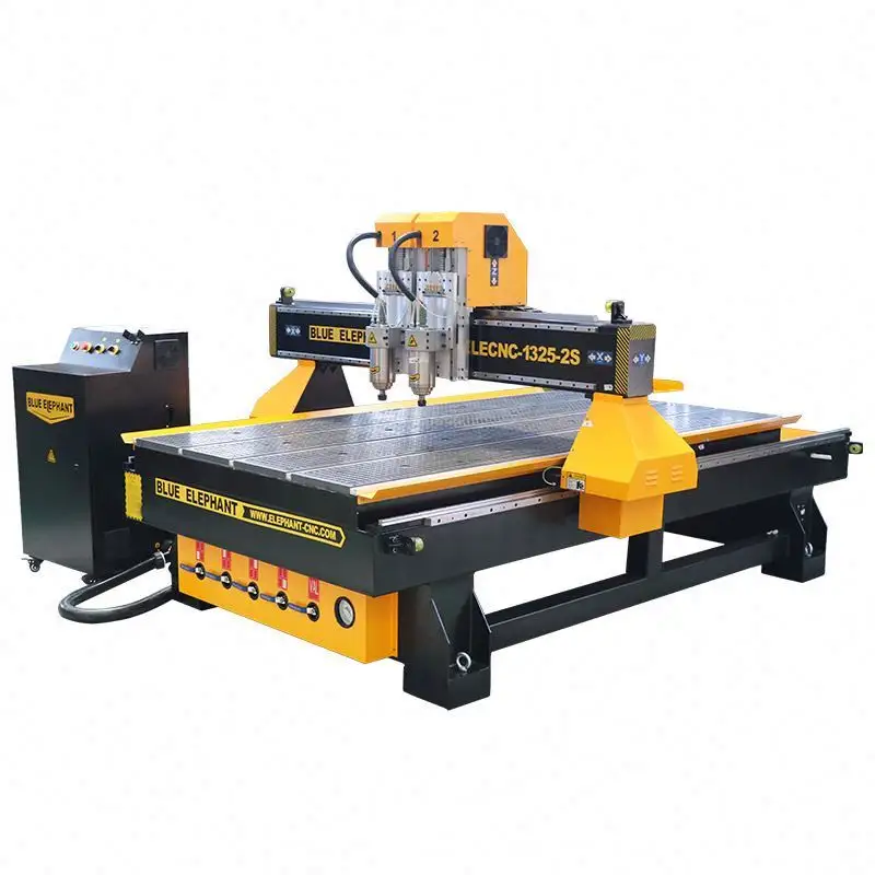 4 8 Double Heads Three Heads Optional Cnc Woodworking Wood Router Machine 13252