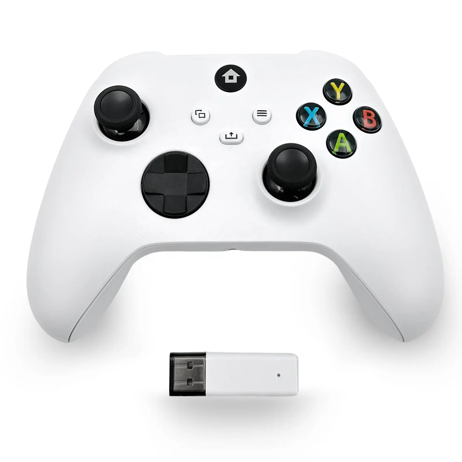 جهاز تحكم لاسلكي 2.4G عالي الجودة بأربع محركات مدمجة مع مقبس صوت لجهاز Xbox one/one S