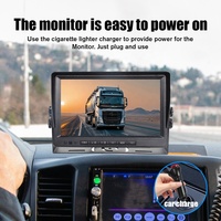 Monitor de Cámara para Camión, Sistema ADAS para Vehículos, Pantalla de Reversa de 9 Pulgadas LCD, Kit DVR 1080P, Seguridad Reforzada