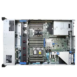 HPE ProLiant DL380เซิร์ฟเวอร์ Gen11คอมพิวเตอร์ชนะเว็บโฮสติ้งสื่อ GPU แร็คเมาท์2U เคสเซิร์ฟเวอร์