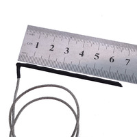 Wholesale Metal Musical Instrument Accessories Piezo Film Pickup Bars for Acoustic Guitar EQ Pickup Stick Connector