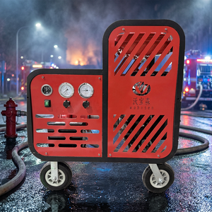 Timecore WBS-HJ-K26 Emergency Fire <b>Pump</b> 20.5L/s High Flow Gasoline Water <b>Pump</b> for Fire Rescue - Product Image 1