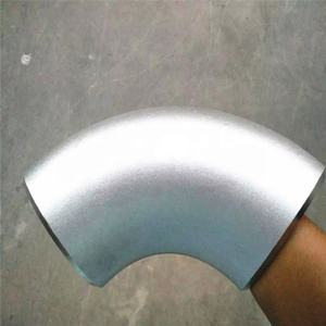 2 אינץ 90 deg lr 6 mo austenitic נירוסטה, sch 10s <span class=keywords><strong>astm</strong></span> <span class=keywords><strong>a403</strong></span> uns s31254 דקות 0.2% n פתרון wt, asme b16.9 מרפק - Product Image 2