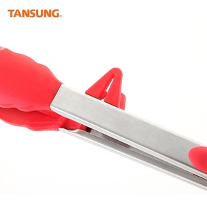 <span class=keywords><strong>Amazon</strong></span> Meilleur Vendeur En Acier Inoxydable Pinces de <span class=keywords><strong>Cuisine</strong></span> En Silicone - Product Image 5