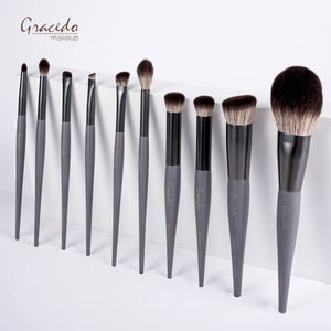 ชุดแปรงแต่งหน้า 10 ชิ้น ขนธรรมชาติ ขนสังเคราะห์ ด้ามไม้ ขายส่งจากโรงงาน ลดราคาพิเศษ - Product Image 2