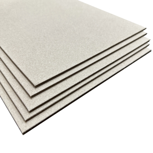 1200g/1000g Grey Card Board <strong>Supplier</strong> Recycled Pulp Laminated Gray Chip <strong>Paper</strong> Board with Grey Back Gray Board <strong>Supplier</strong> - Product Image 1