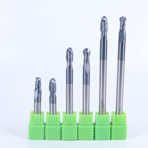 CNC Vollhartmetall 2-Schneiden-Fräser Kugelkopffräser für Holzbearbeitung Schneidwerkzeuge Fräser für Holz - Product Image 5