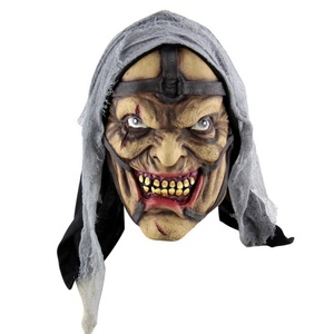 Máscara de Látex para Fiesta de Halloween, Máscara de Terror con Sombrero para Disfraces de Halloween, Bar, Realista - Product Image 5