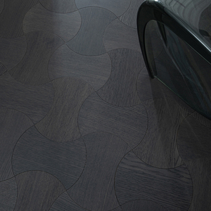 Parquet en chêne blanc européen multicouche T&G, finition mate, insonorisant, qualité RoHS ABCD, 16mm 18mm, pour salle à manger - Product Image 1