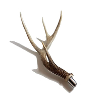 Kit de montage Euro Antler cerf de Virginie-Décoration murale rustique pour affichage de trophée de chasse