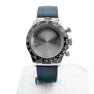 Mouvement à quartz Offre Spéciale <span class=keywords><strong>Mod</strong></span> 39mm VK63 Boîtier WatchMod Montre chronographe Boîtier en acier inoxydable Verre saphir avec cadran 29.5mm Cse - Product Image 6