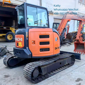 Excavadora Usada Hitachi ZX55U-5A de 5.5 Toneladas, Excavadora de Segunda Mano ZX50 ZX55 ZX60 ZX70 ZX20 en Buenas Condiciones - Product Image 1