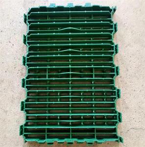 Suelo de cerdo de <span class=keywords><strong>alta</strong></span> resistencia, 400x600mm, <span class=keywords><strong>alta</strong></span> capacidad de rodamiento, Color verde, suelo de listón de plástico - Product Image 2