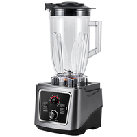 Mixeur Commercial Haute Puissance Robuste, Robot Culinaire pour Bébé, Faible Bruit, 5+ Vitesses, Grande Capacité, Commande à Touche Unique, Sans BPA, Anti-Fuite, Idéal Hôtellerie