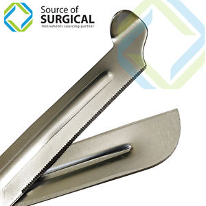 Ciseaux à bandage utilitaires de petite taille, noirs, droits, en acier inoxydable, portables, pour l'extérieur - Product Image 4