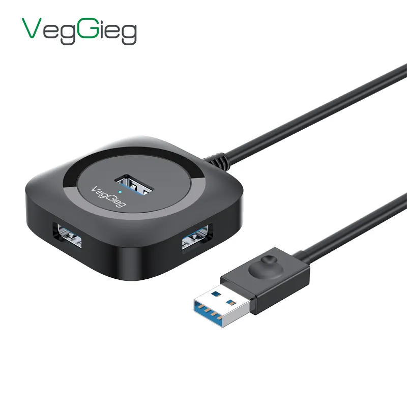 Nhà Máy Giá Usb3.0 Hub 4 Trong 1 Đa Chức Năng Tốc Độ Cao 4 Cổng Máy Tính Usb Splitter Để Mở Rộng 4 Cổng