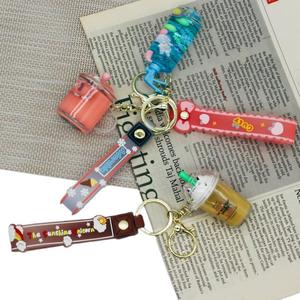Porte-clés DIY en caoutchouc liquide avec astronaute et boussole poisson mignon pour enfants et petite amie - Product Image 2