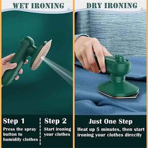 <span class=keywords><strong>Mejor</strong></span> Precio Plancha <span class=keywords><strong>de</strong></span> Vapor Portátil para <span class=keywords><strong>Ropa</strong></span>, <span class=keywords><strong>Vaporizador</strong></span> para <span class=keywords><strong>el</strong></span> Cuidado <span class=keywords><strong>de</strong></span> Prendas - Product Image 6