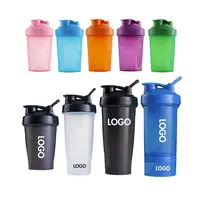 Wholesale Gym Fitness Sports BPA Free Plastic Spice Custom Logo Gym Protein  Shaker Bottle with Stainless Steel Mixing Ball - China Plastic Water Bottle  and Bottles price