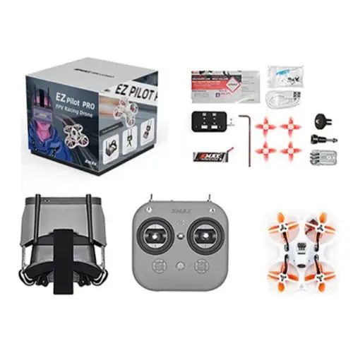 Emax EZ Pilot Pro RTF kiti FPV yarış Drone başlayanlar için hazır uçmak için FPV Drone w/Denetleyici Quadcopter