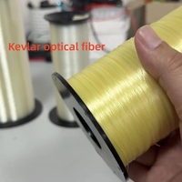 Kabel Serat Optik Mikro yang Diperkuat Kevlar Tahan Tekuk, Sinyal Kontrol Jernih untuk FPV Penerbangan Jarak Jauh, Tabung Serat