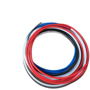 <b>PTFE</b> Tubing Red Blue Black White Transparent Chemical Resistance Corrosion Resistant Rigid Tubing For Industrial Use - Product Image 1