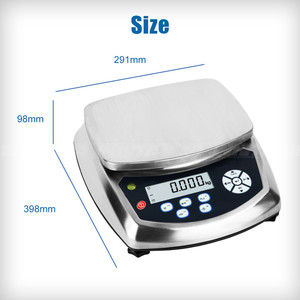 플랫폼 방수 <span class=keywords><strong>40kg</strong></span> 그램 계량용 디지털 저울 - Product Image 3
