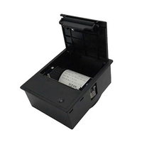 Impresora Térmica de Recibos y Códigos de Barras de 58 mm, Módulo de Impresora de Panel con Puerto Serial/Paralelo, Mini Impresora de Facturas