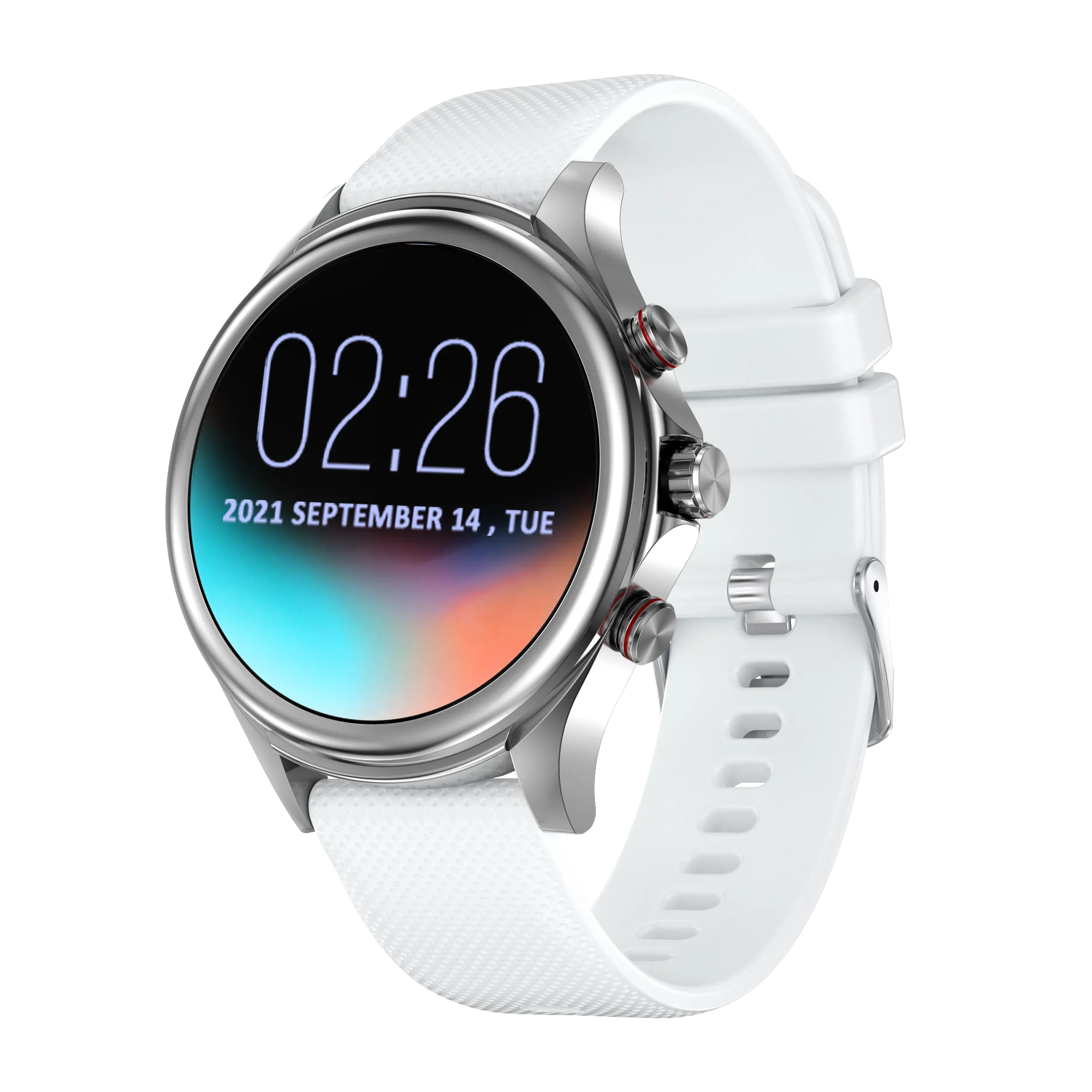 새로운 MW-ONE 스마트 시계 웨어러블 기기 여러 스포츠 초박형 디자인 패션 시계 SMS 알림 듣기 속도 모니터링 시계