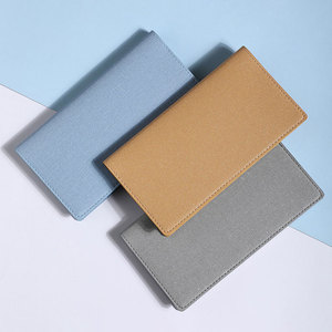 A5 A6 PU Cahier à couverture souple logo personnalisé Stockage de cartes Ligne horizontale Grille vierge Journal Journal École Bureau Fournisseur - Product Image 6