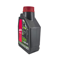 Huile moteur Motu-l Car 5100 4T 10W-40 pour moteur de moto quatre temps, lubrifiant pour protéger les engrenages et les composants du moteur