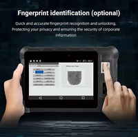 Tablet Android 13 Industri 8 Inci Kokoh dengan Pembaca Barcode untuk Logistik & Gudang