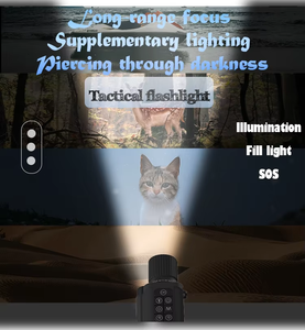 High-Performance 4K Night <b>Vision</b> Monocular 8X Zoom 1.54" Screen 600m Range IR Scope Plastic for Hunting - Product Image 4
