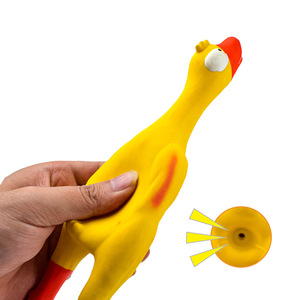 Siêu Mát Scream Gà Vịt Vàng Ép Nhai Đồ Chơi Phim Hoạt Hình Phong Cách An Toàn <span class=keywords><strong>Latex</strong></span> Cắn Kháng Đồ Chơi Nhà Máy Giá - Product Image 1