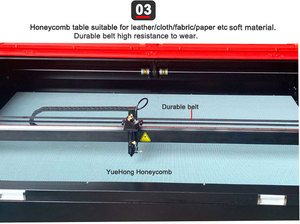 CO2-Laserröhre mit Doppelkopf 80W 100W 130W 150W 1390 Laserschneidemaschine für Acryl-Tortendekorationen - Product Image 6