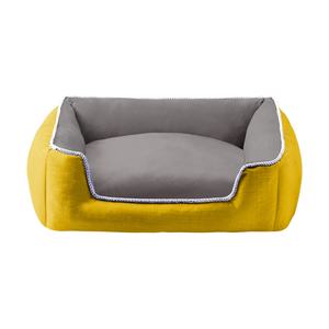 Alle Seizoenen Huisdier <span class=keywords><strong>Bed</strong></span> Voor Kleine Middelgrote Honden En Katten Milieuvriendelijk Afneembaar En Wasbaar Pluche Nest Solide Patroon Voor Diepe Slaap - Product Image 1