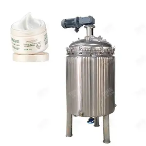 液体混合器100升真空乳化均质机混合器用于奶油食品软膏