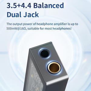 Mini <span class=keywords><strong>amplificateur</strong></span> portable <span class=keywords><strong>SMSL</strong></span> D10, <span class=keywords><strong>amplificateur</strong></span> de casque USB, DAC haute résolution, décodage 2x CS43131, 4,4 mm, numérique équilibré DSD256 32 bits - Product Image 5