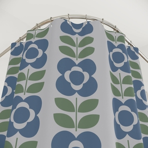 <span class=keywords><strong>Rideau</strong></span> <span class=keywords><strong>de</strong></span> <span class=keywords><strong>douche</strong></span> floral botanique aquarelle en tissu 100 % polyester à séchage rapide, imprimé <span class=keywords><strong>vert</strong></span> <span class=keywords><strong>sauge</strong></span> neutre pour salle <span class=keywords><strong>de</strong></span> bain moderne - Product Image 6