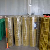 Nouveau Rouleau de Grillage Soudé Revêtu de PVC Euro Holland, Grillage Soudé Plastifié Prix Usine Anping